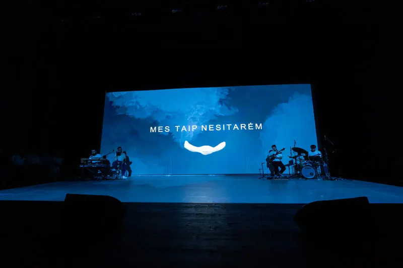MES TAIP NESITARĖM pasirodymas
